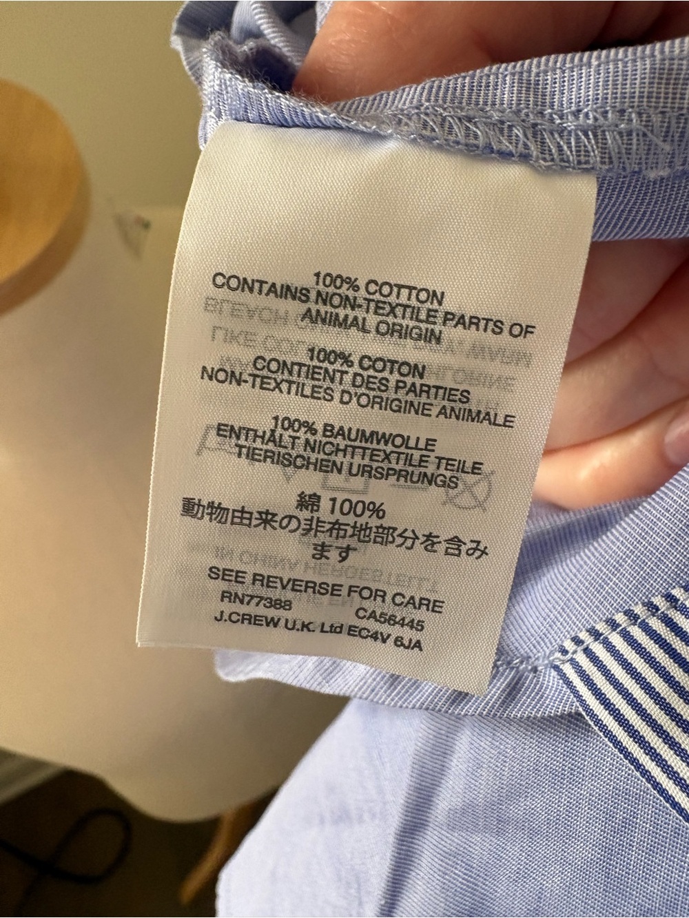 J Crew for Net-A-Porter Collab Shirt Dress Size 10 NWOT - Picture 5 of 5